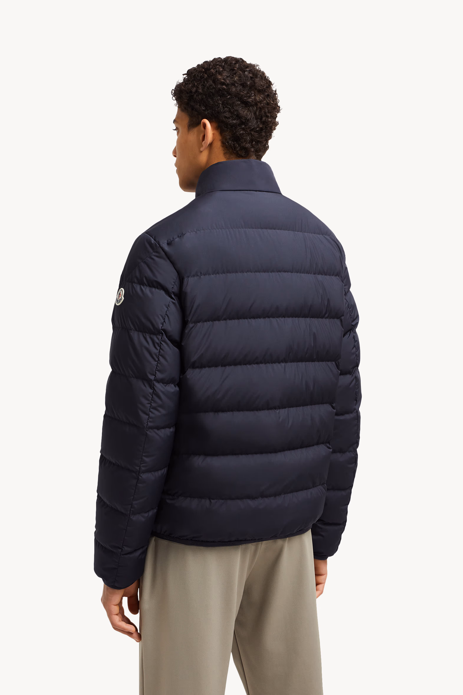 Baudinet Short Down Jacket Men Night Blue Moncler 5